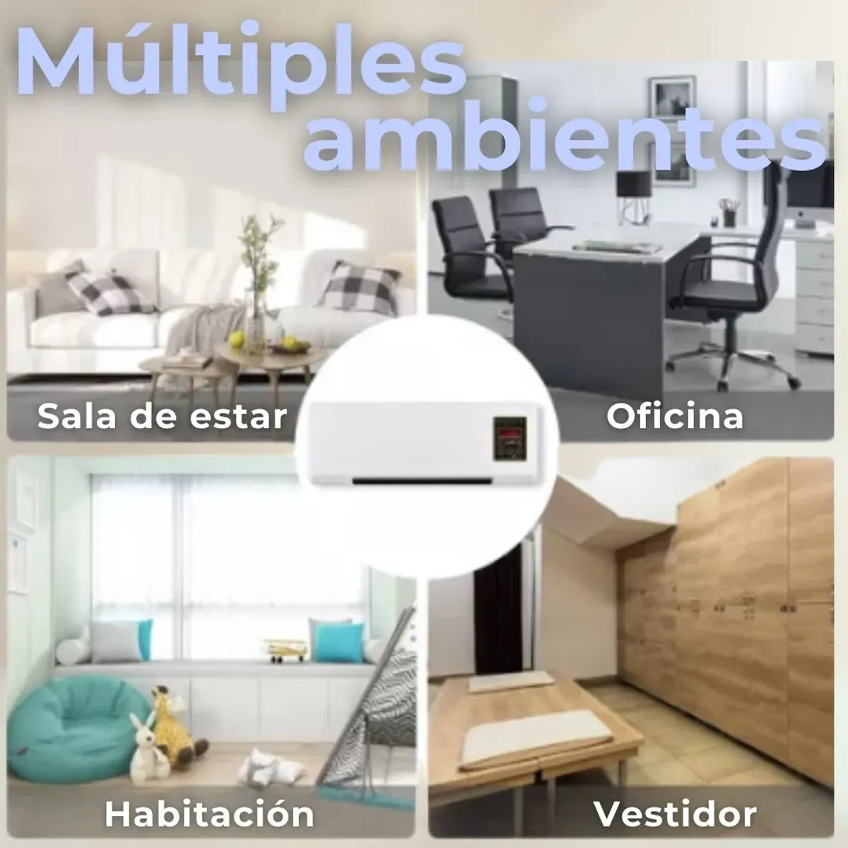 ThermoHome Pro™ Aire Calefactor Frio Caliente